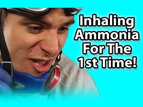 What should you do if you breathe in ammonia?