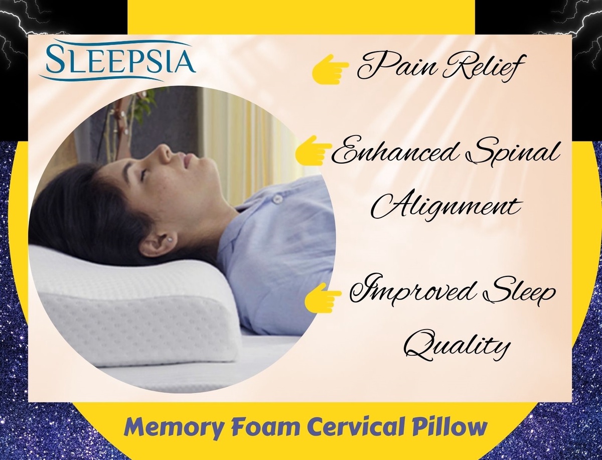 How a Memory Foam Cervical Pillow Enhances Your Sleep Quality: Exploring the Benefits
