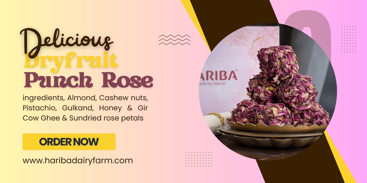 Dryfruit punch rose a fusion of nutty sweet delights
