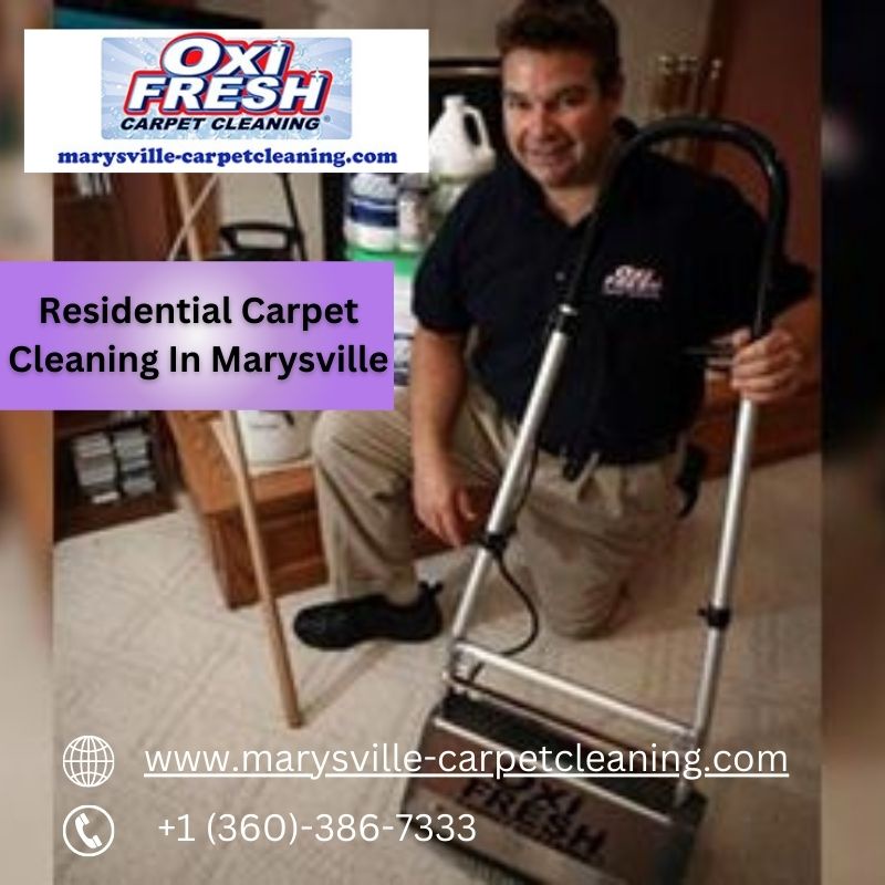 Experience Top-Notch Residential Carpet Cleaning in Marysville