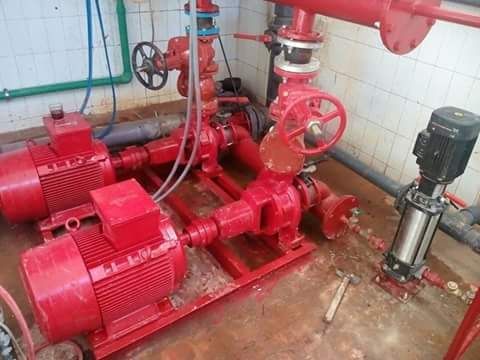 what is churn pressure of fire pump