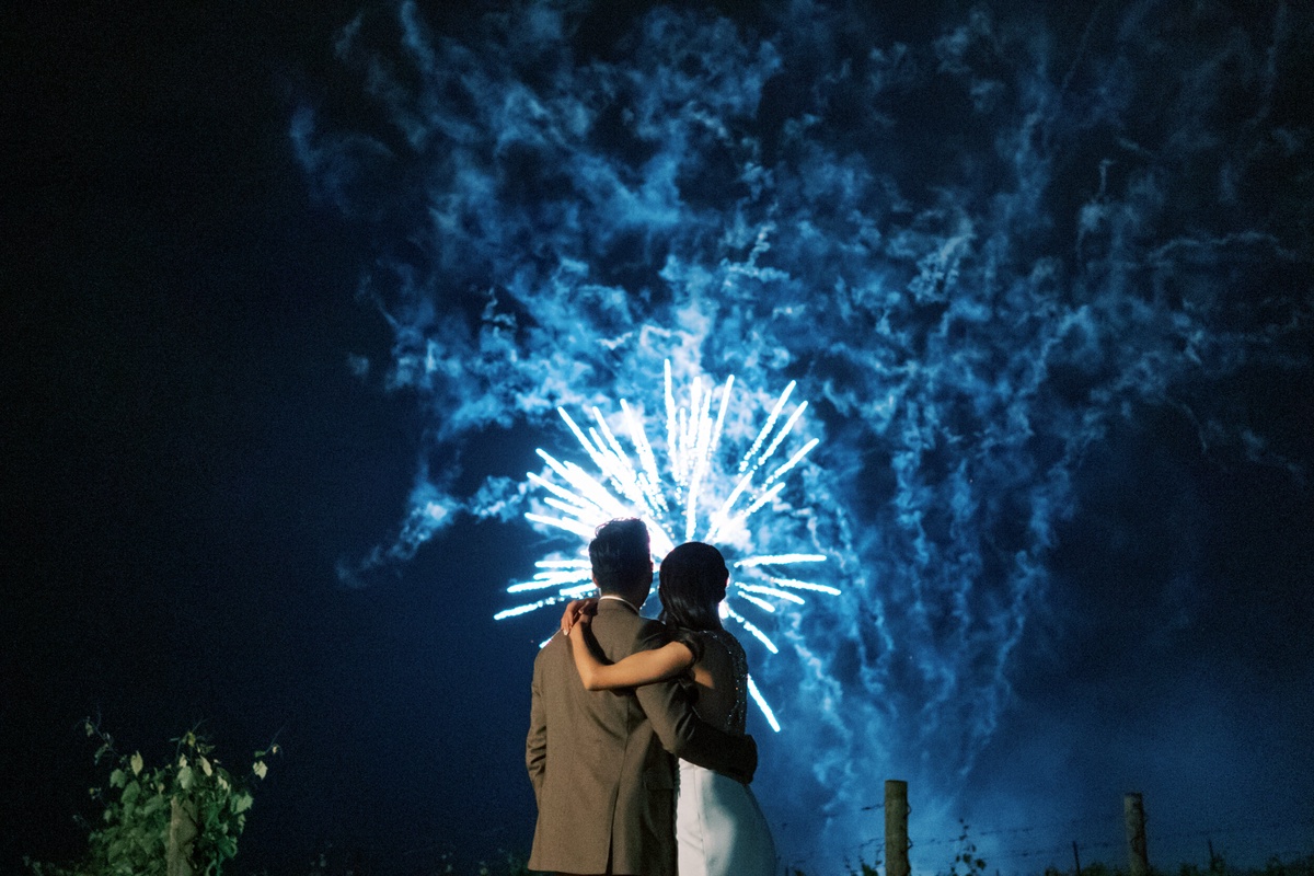 A Sparkling Spectacle: Elevate Your Wedding with Pyrotechnics in Charlotte