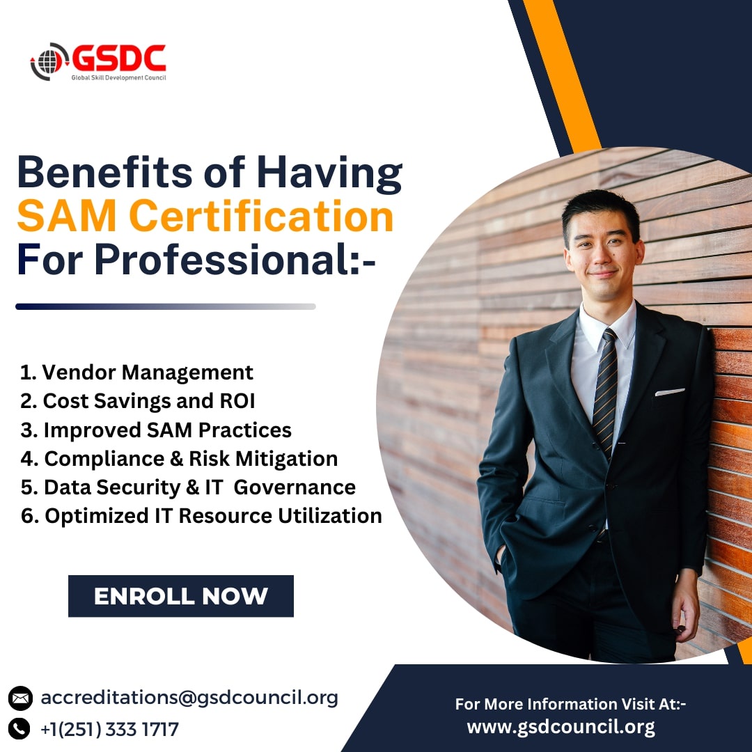 Benefits of Having GSDC Software Asset Manager Certification for Professional