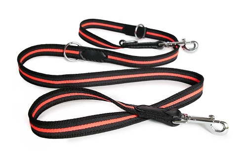 Master Walking with the Multiuse Snap Leash