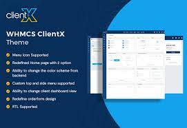How to switch menu styles in ClientX WHMCS Client Area ...