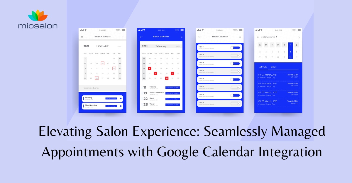 Elevating Salon Experience: Seamlessly Managed Appointments with Google Calendar Integration