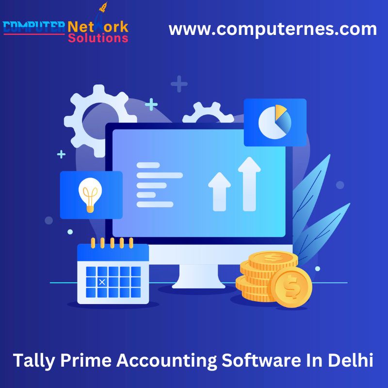 Streamlining Financial Management with Tally Prime Accounting Software and Computer Network Solutions in Delhi