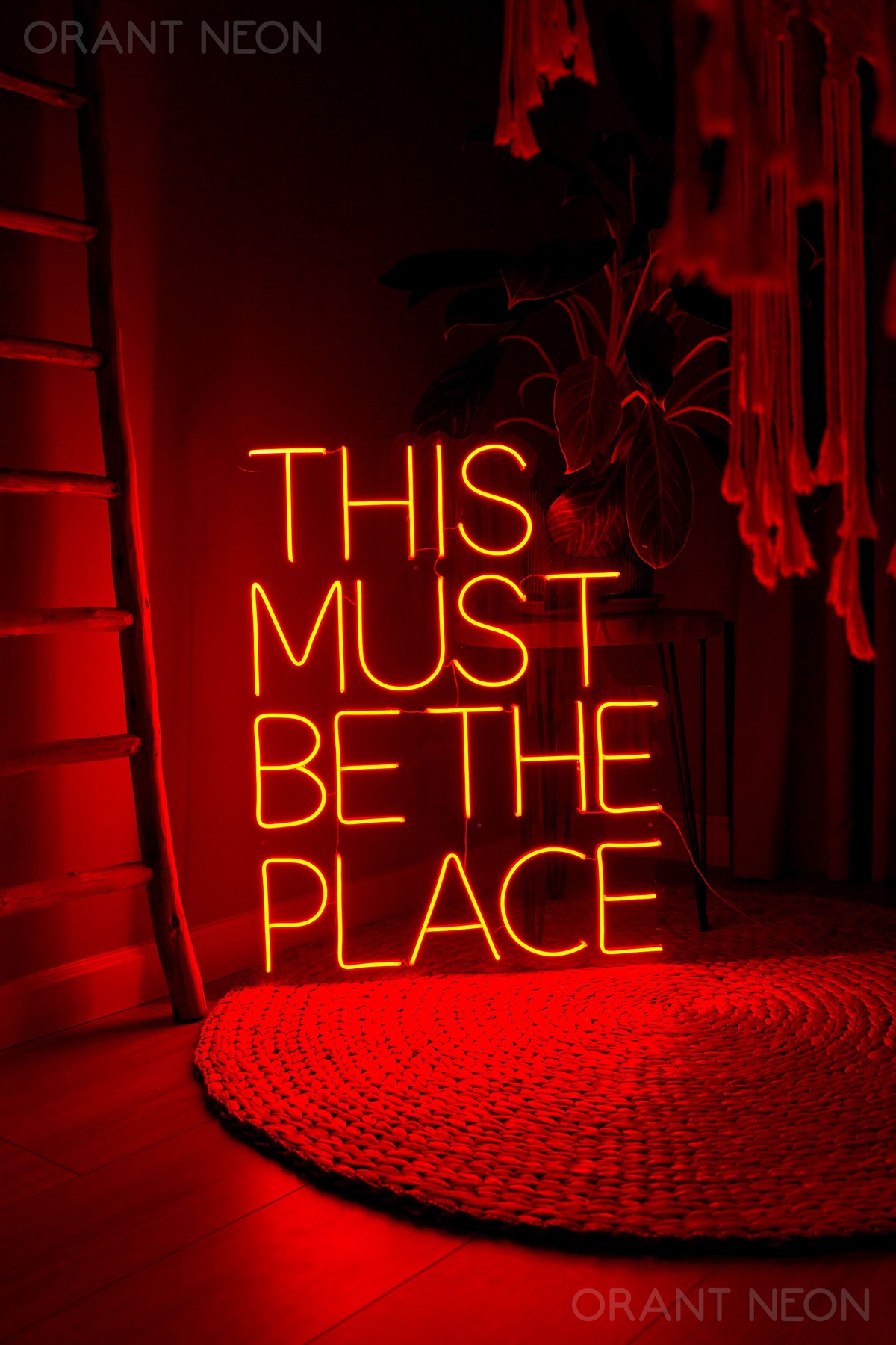 Enhance Your Space with Neon Sign Lights Orant Neon Orant Neon