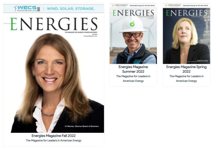 Get the Advanced News from the ENERGIES Magazine