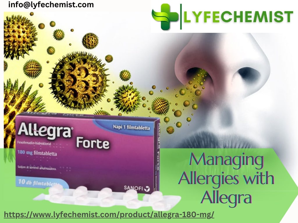 Allegra 180mg: How to Manage Allergies Effectively