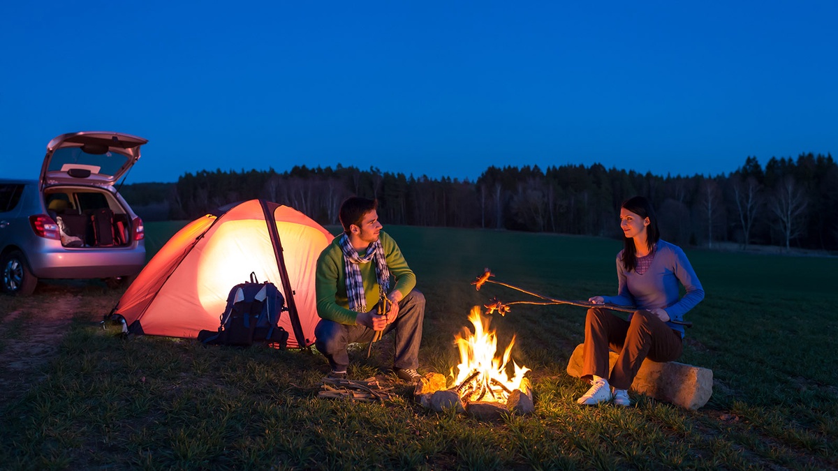 Camping and campgrounds keep body shape and health fit and fine