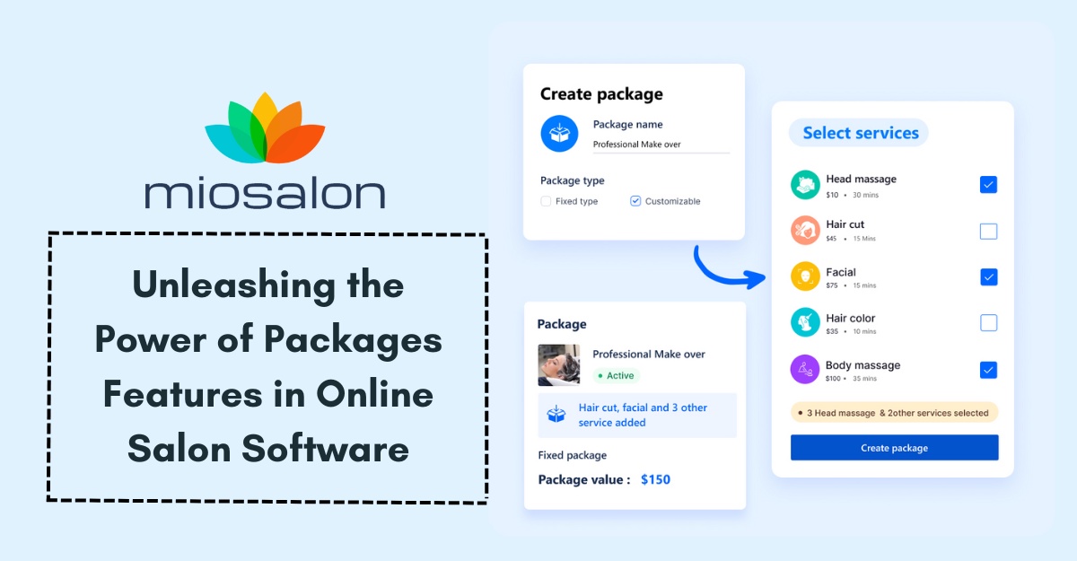 Unleashing the Power of Packages Features in Online Salon Software