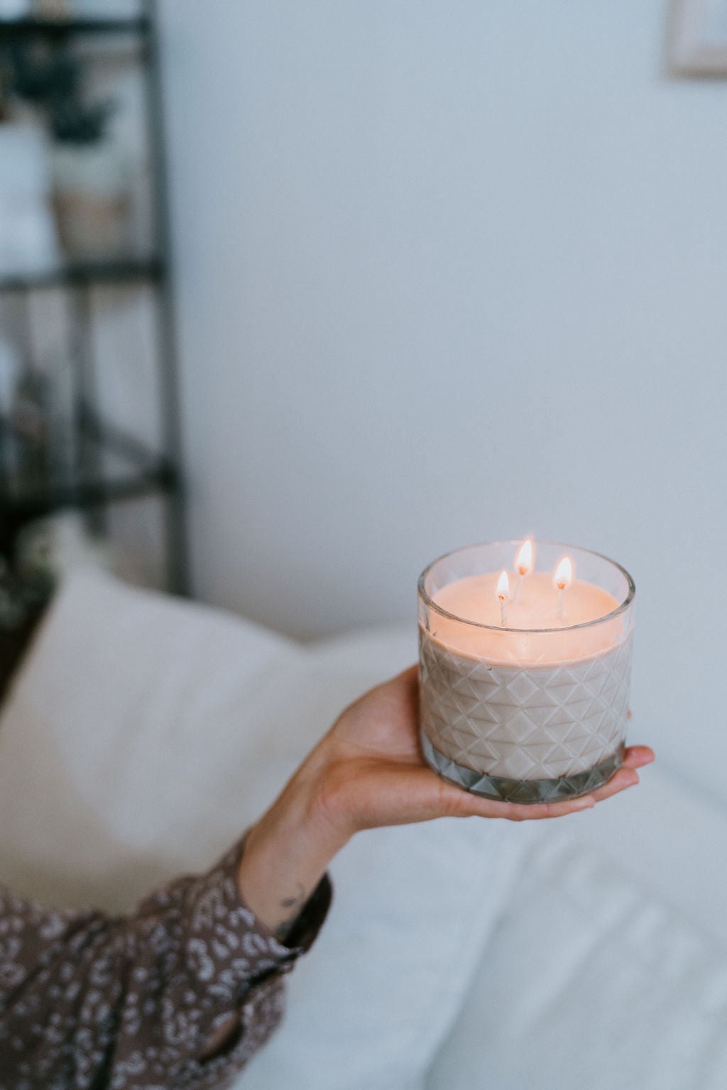 A Symphony of Scents: Crafting Tranquility and Warmth with Cinnamon Vanilla, Soothing Lavender Chamomile, and the Elegance of Soy Wax
