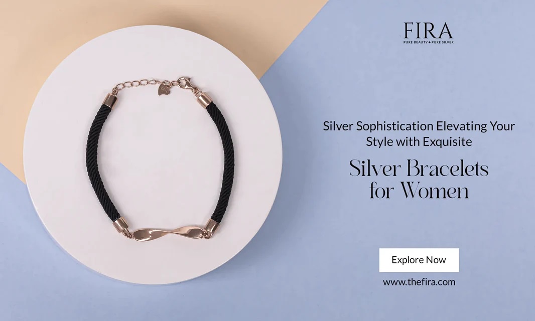 Buy Silver Bracelet Set Online In India
