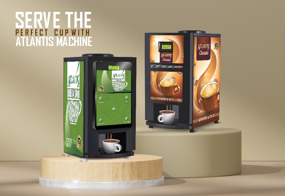 Atlantis Coffee Vending Machines for Office | Premium Workplace Refreshments