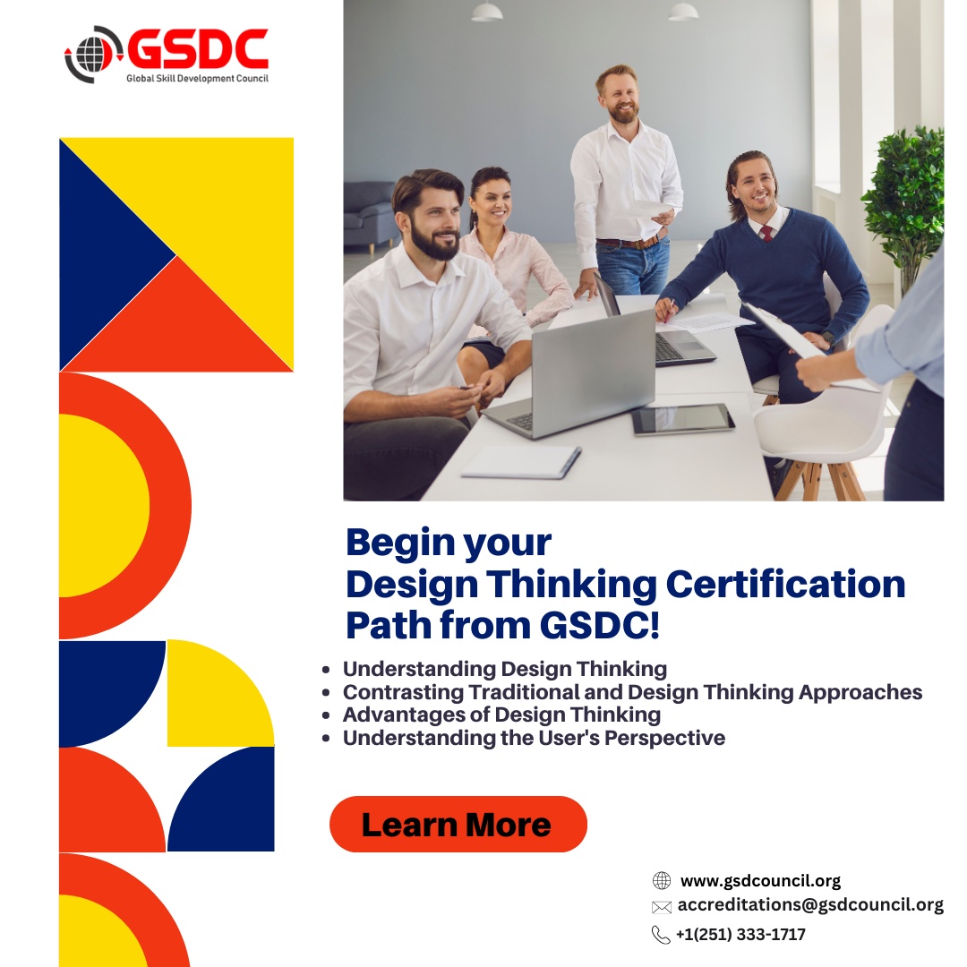 BENEFITS OF DESIGN THINKING CERTIFICATION