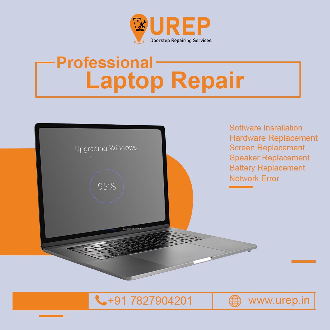 Laptop Repair at Home - UREP