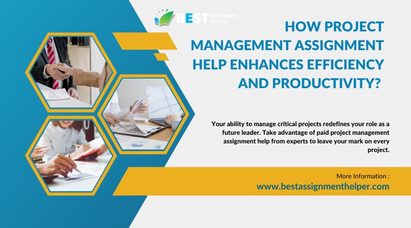How Project Management Assignment Help Enhances Efficiency and Productivity?