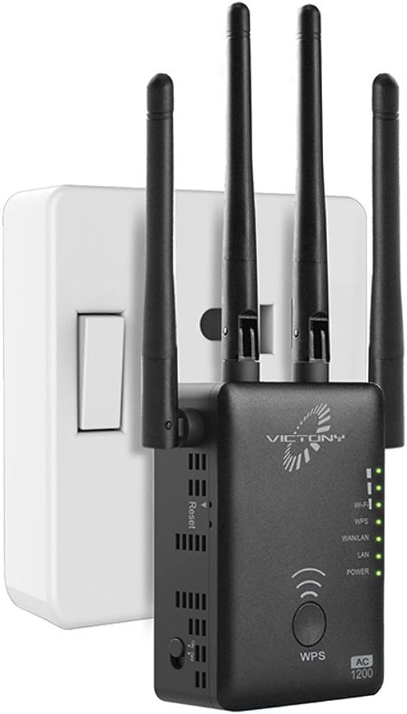 How to connect victony AC1200 wifi extender?