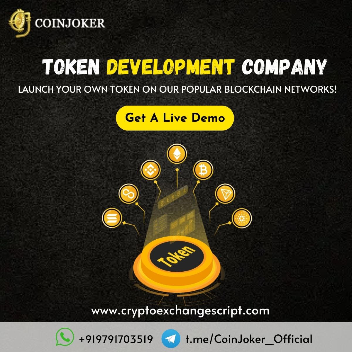 Elevate Your Business with Our Expert Crypto Token Development Services