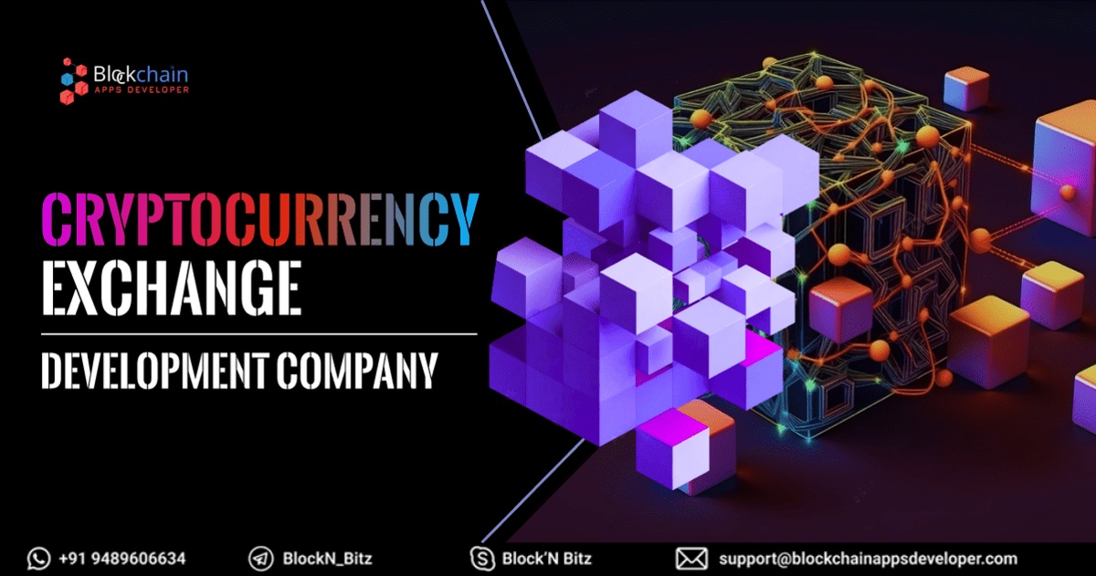 Cryptocurrency Exchange Platform Development - Build your own Crypto Exchange platform with BlockchainAppsDeveloper