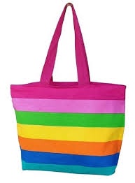 Cotton bag multiple colors to choose from, adds color to your life