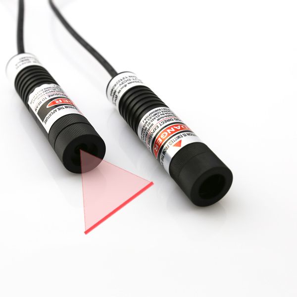 How does a DC power 635nm red line laser module work in the lasting use?