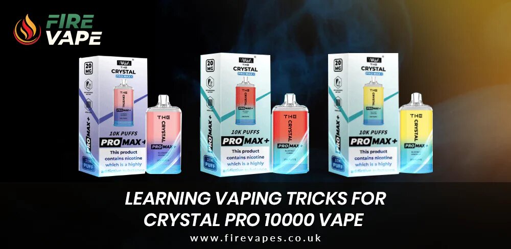 Learning Vaping Tricks for Crystal Pro 10000 Vape