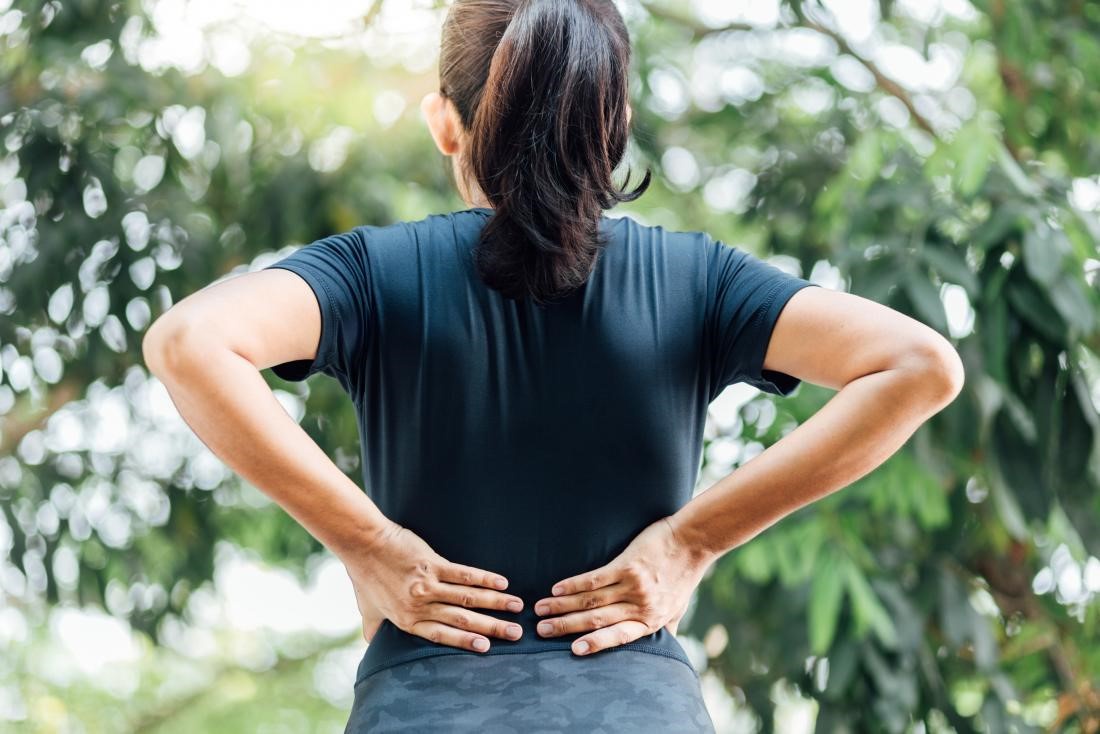 Can back pain be caused by gas?