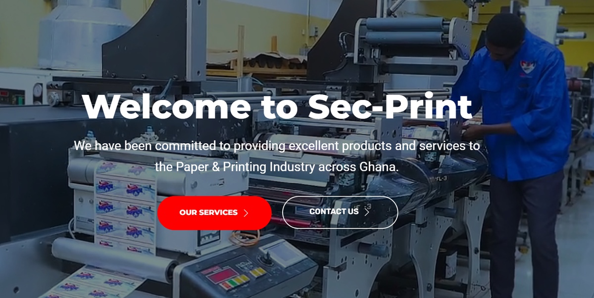 Introducing Sec-Print: Your Premier Destination for Offset Printing Technology in Ghana!