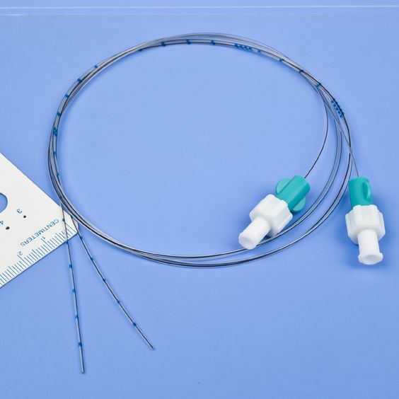 How much epidural catheter is inserted?