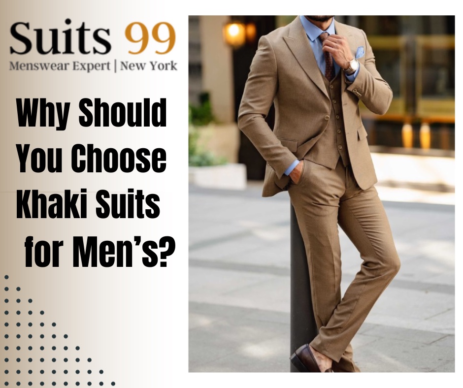 10 Reasons to Choose Khaki suits blazers  Men's for Your Wardrobe