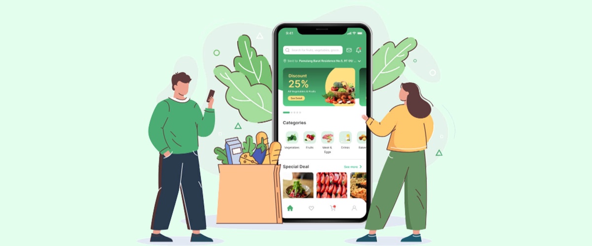 White label On-demand Grocery Delivery App Solution - JumpGrowth