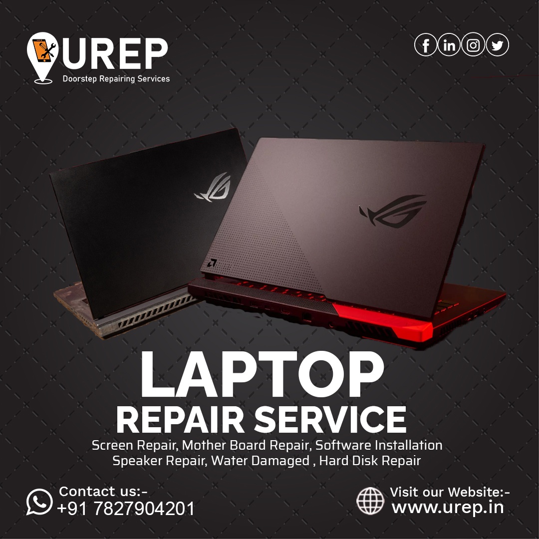 Convenient HP Laptop Repair Services at Your Doorstep - UREP