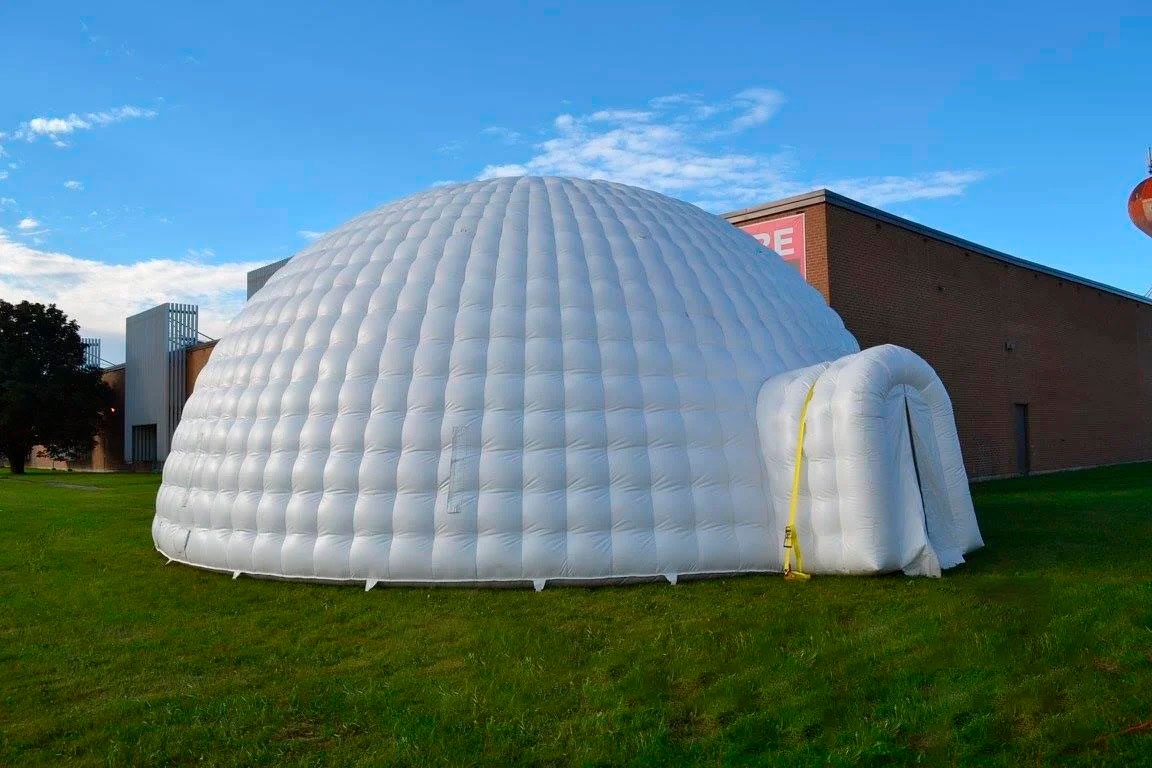 What Safety Measures Should Be Considered When Using Inflatable Domes for Events?