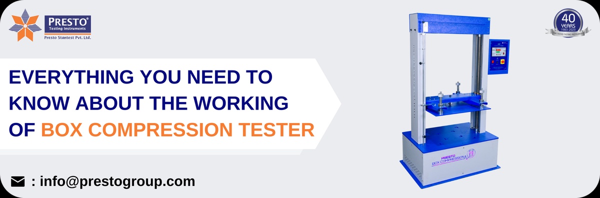 Everything you need to know about the working of box compression tester