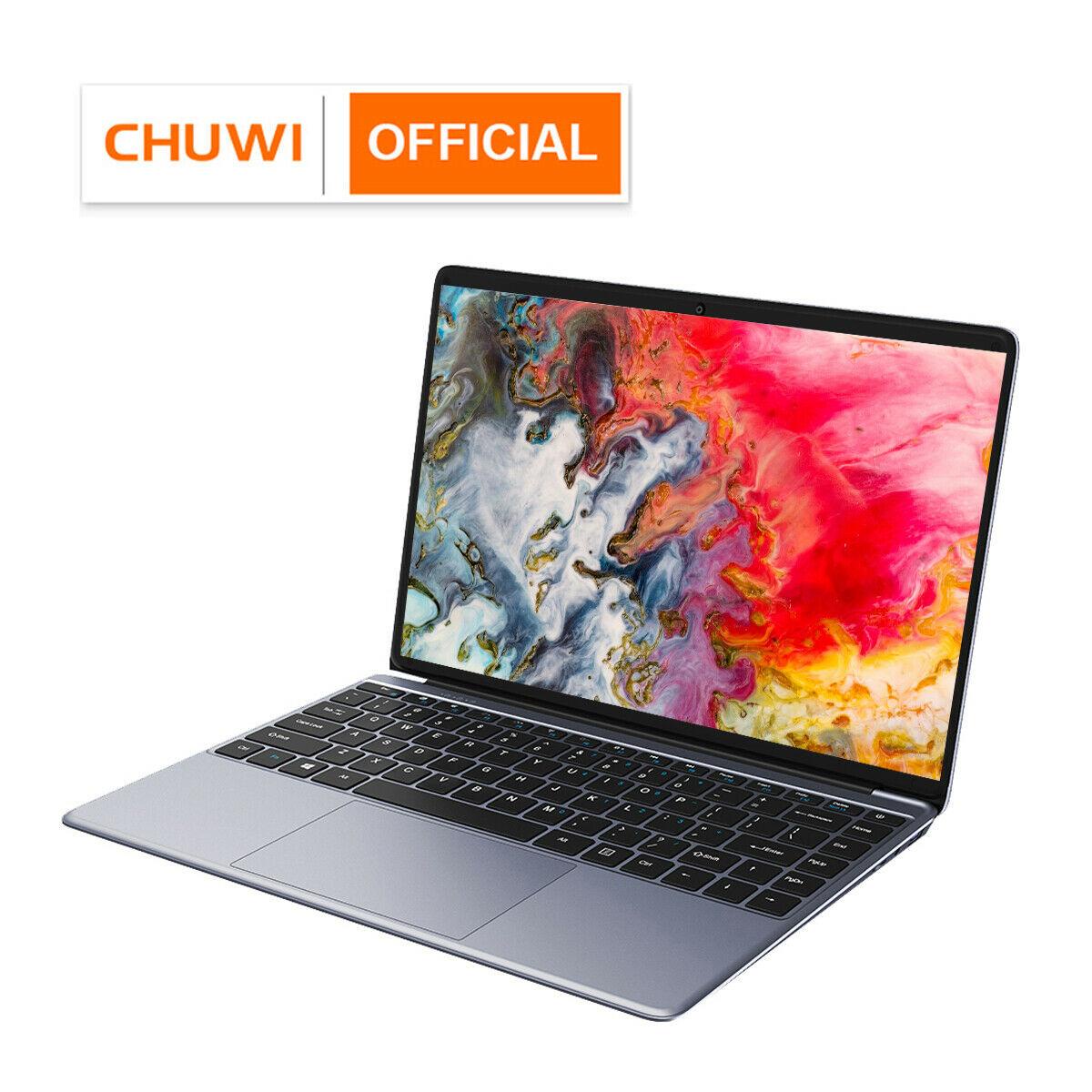 CHUWI HeroBook Pro 14.1" 1920x1080 Resolution Intel Celeron N4020 Dual Core Windows 10 OS 8GB RAM 256GB SSD Laptop with Mini HD