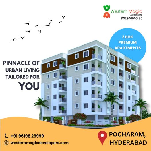 Are there any upcoming apartment projects or new developments in Pocharam?