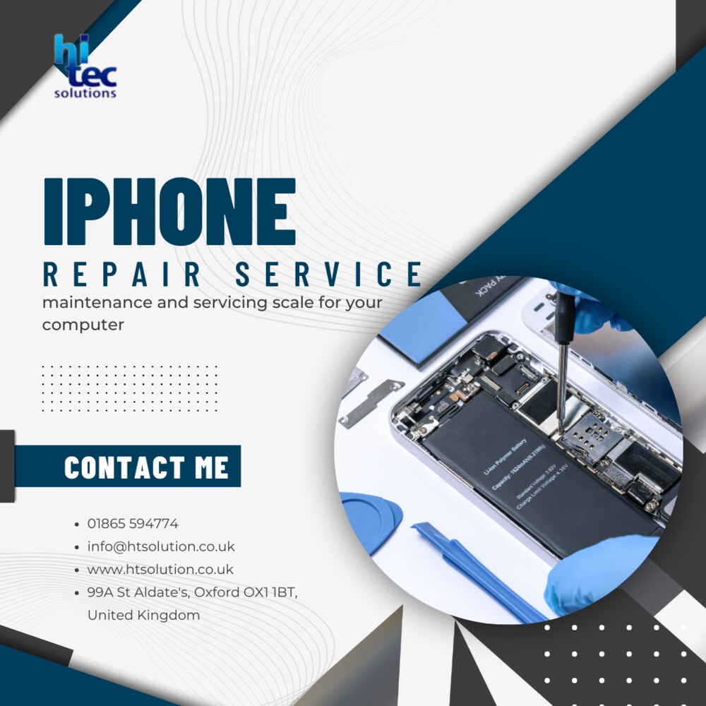 Revive Your iPhone in Minutes: Expert Repair Services in Oxford by HitecSolutions!