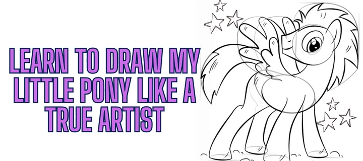 How to draw My Little Pony