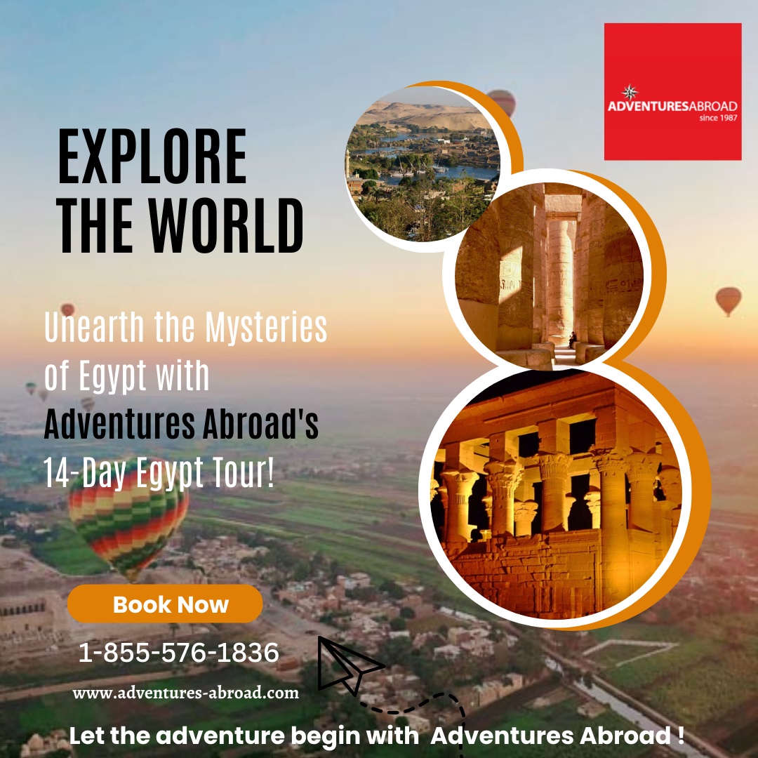Egypt's Mysteries Await - Book Your Adventure with Adventures Abroad Today!