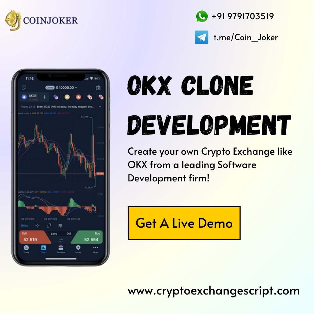 How OKX Clone Development Can Help You Enter the Cryptocurrency Market?