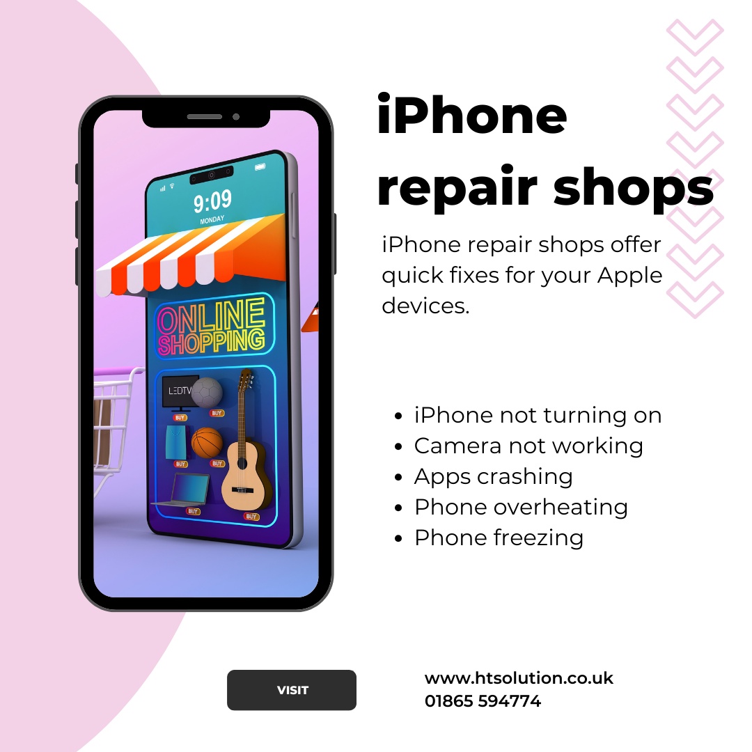 Your Top Choice for iPhone Repair shop -  HiTecSolutions