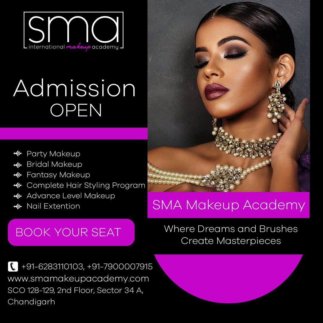 Elevate Your Glam with SMA International Makeup Academy - Chandigarh