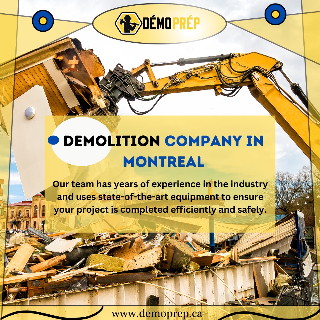 Demolition Services Contractor in Montreal - Demo Prep