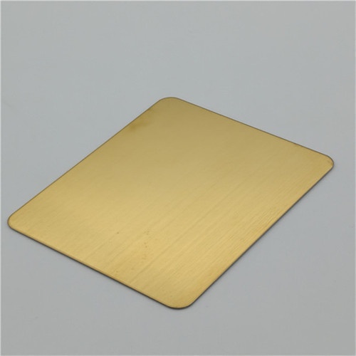 Stainless Steel Gold Sheet: The Perfect Combination of Functionality and Style