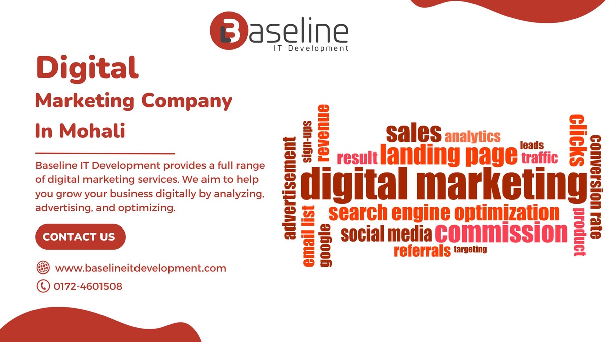Which Digital Marketing Company Stands Out in Mohali for Its Outstanding Services?