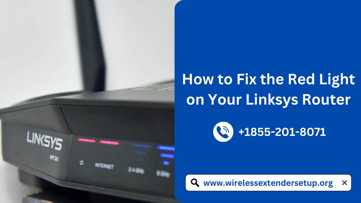How to Fix the Red Light on Your Linksys Router