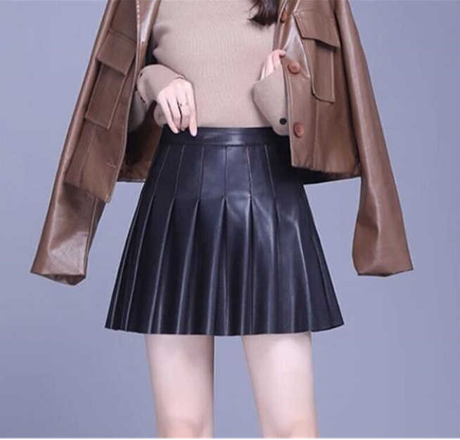 Women Black Leather Skirt Show Off Your Curves and Your Confidence
