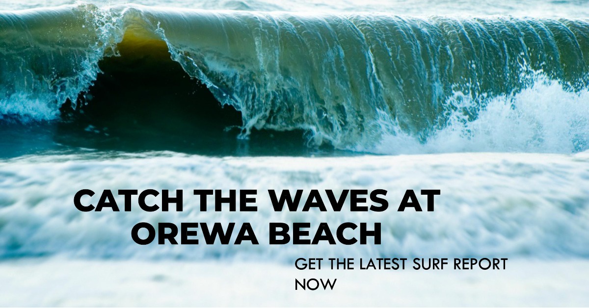 Surf's Up Surf Report for Orewa Beach